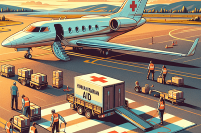 The Role of Private Jet Services in Humanitarian Aid